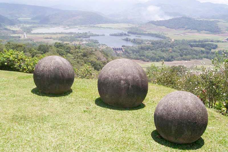 Esferas de piedra en Costa Rica