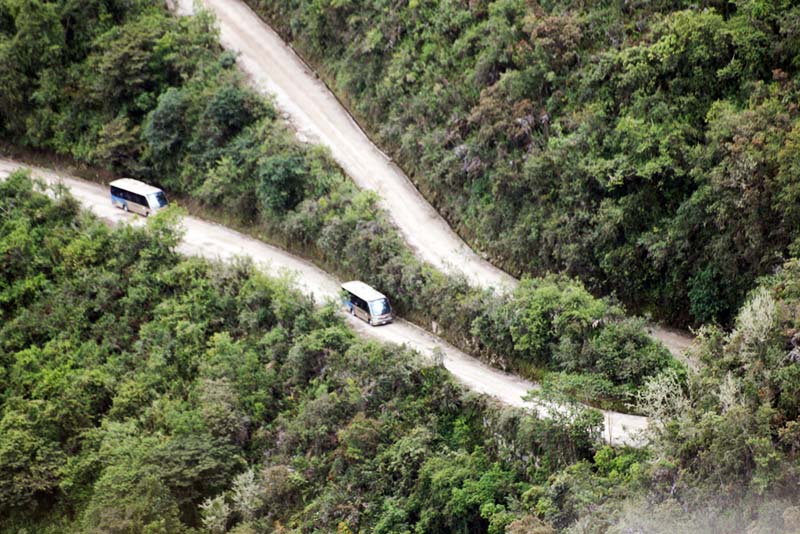 Topo de Machu Picchu Ônibus Aguas Calientes