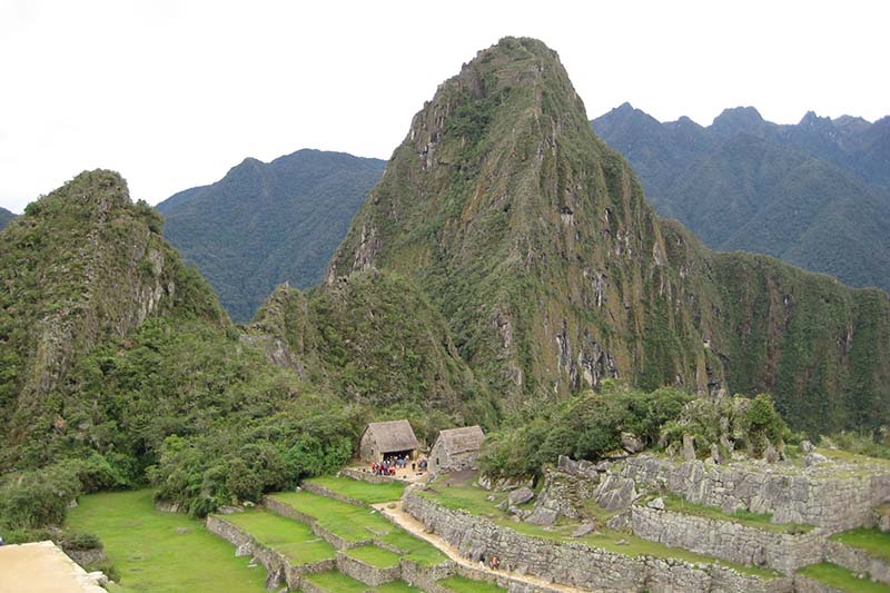 Vista de la Montaña Huayna Picchu