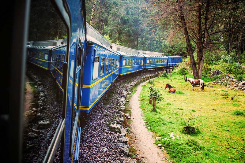 Tren a Machu Picchu