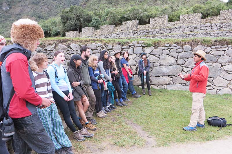 Guide in Machu Picchu