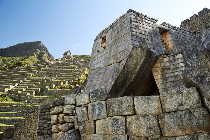 Templo del Sol en Machu Picchu