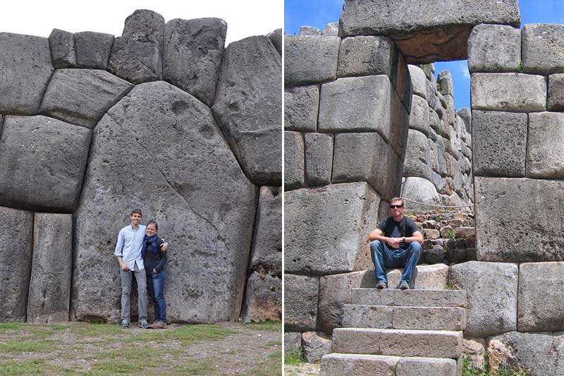 Muros de la fortaleza de Sacsayhuamán