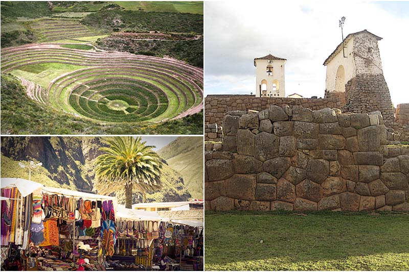 Restos incas en el Valle Sagrado