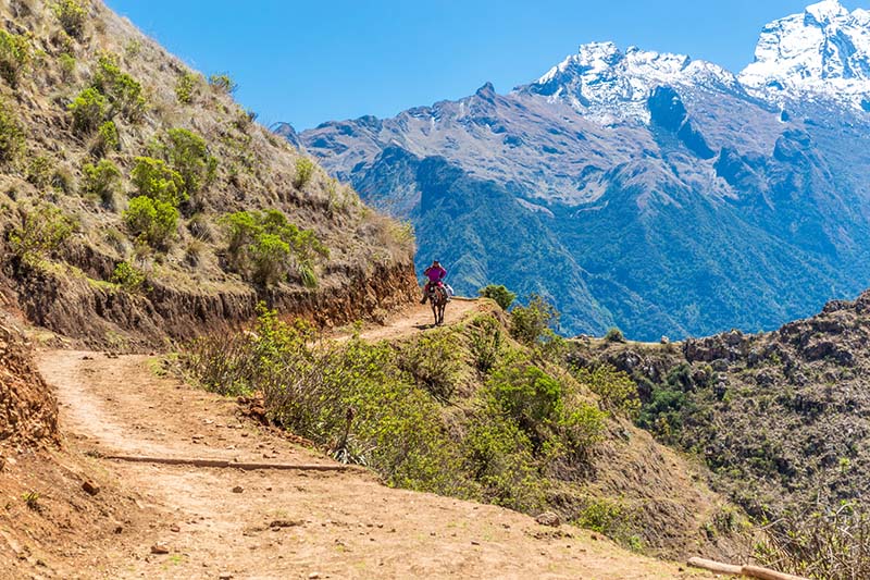 Camino rumbo a Choquequirao