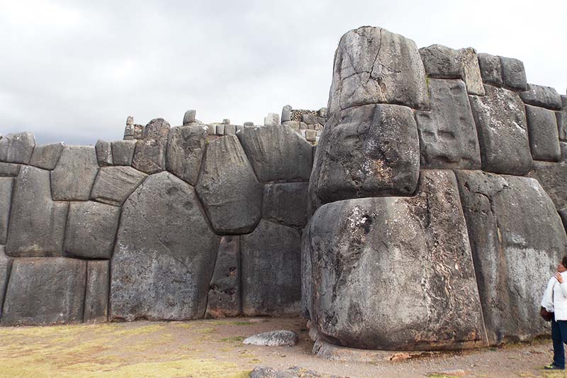 Construcciones de piedra en Sacsayhuaman