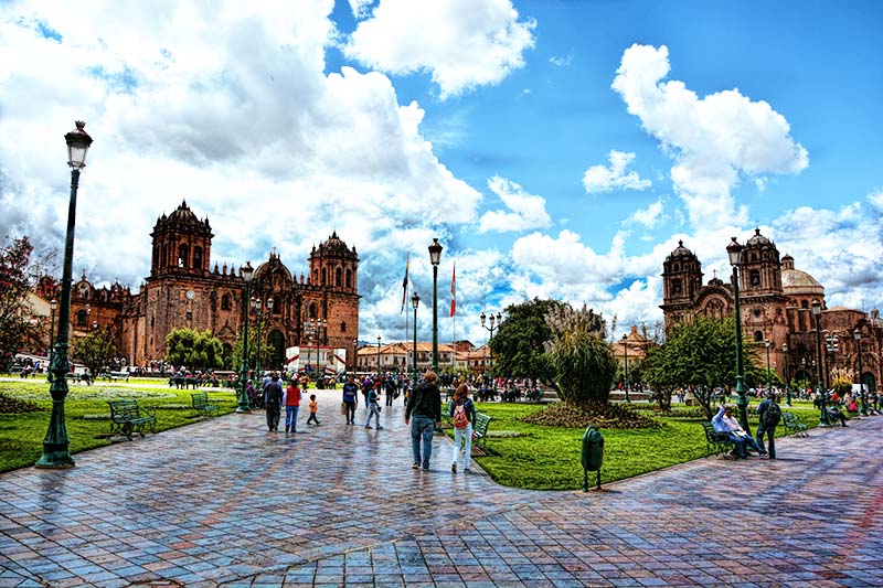 Cusco Plaza principal de la ciudad del Cusco