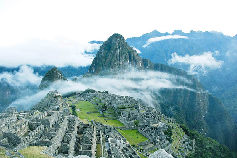 Machu Picchu Vista de la ciudad inca de Machu Picchu