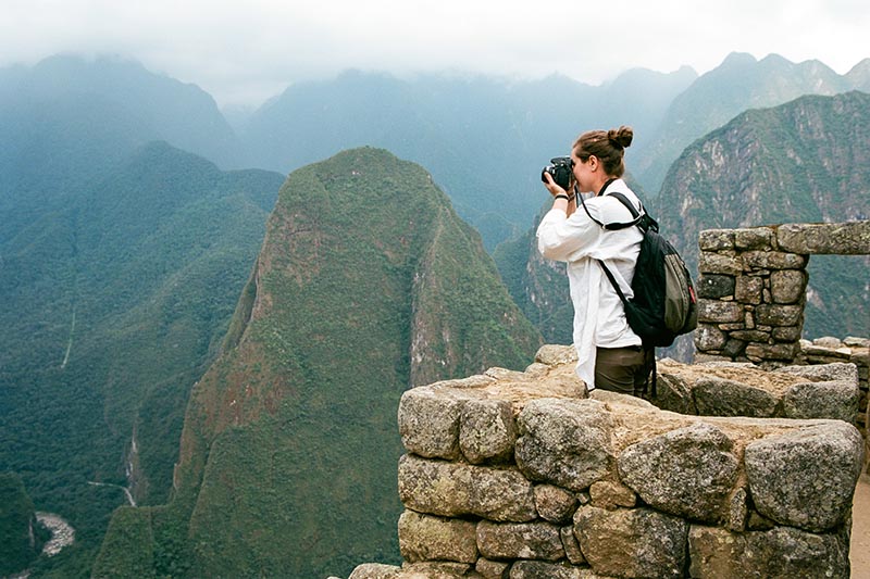 Machu Picchu en el turno de la tarde El turno de la tarde es el mejor momento para fotografiar Machu Picchu