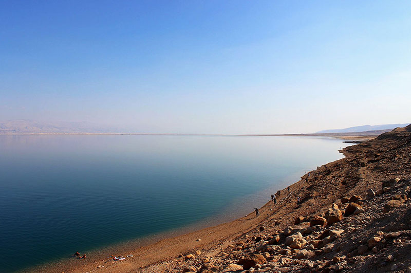 Mar Muerto Vista del Mar Muerto en Israel