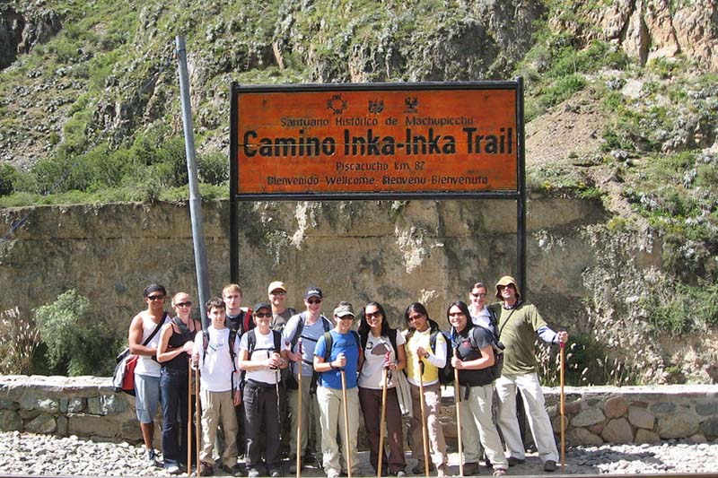 Camino Inca inicio del Camino Inca