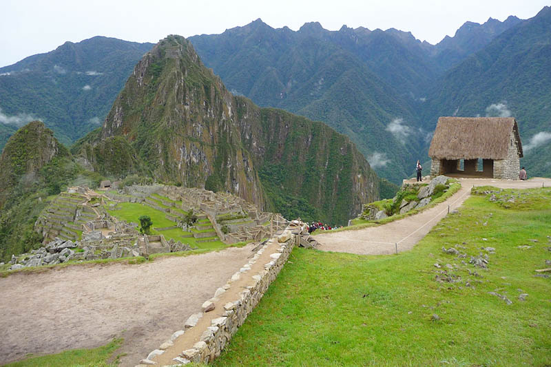 Casa del guardián Casa del Guardián en Machu Picchu