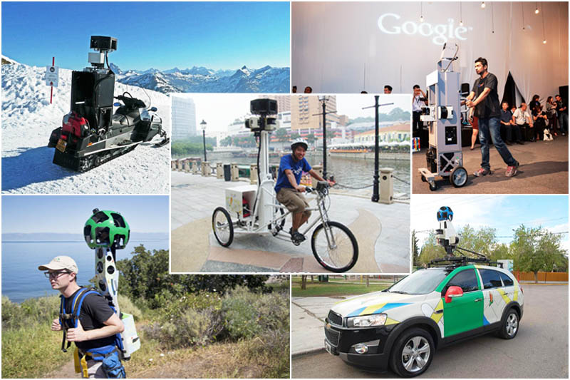 Flota de Google Street View