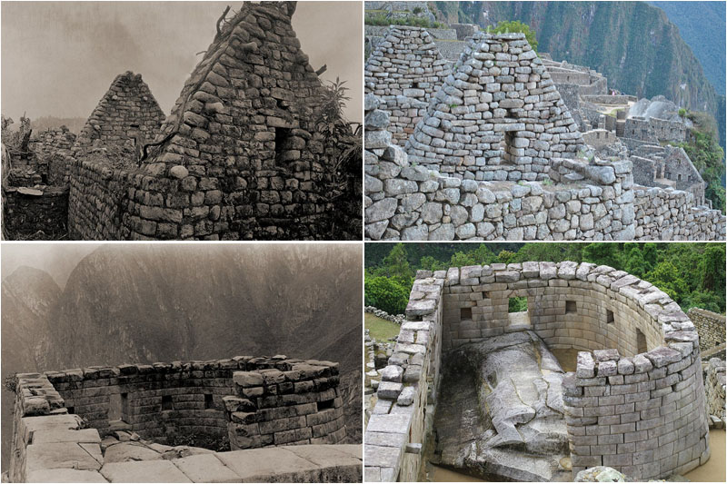 Fotos Machu Picchu 2en 1911 y actuales