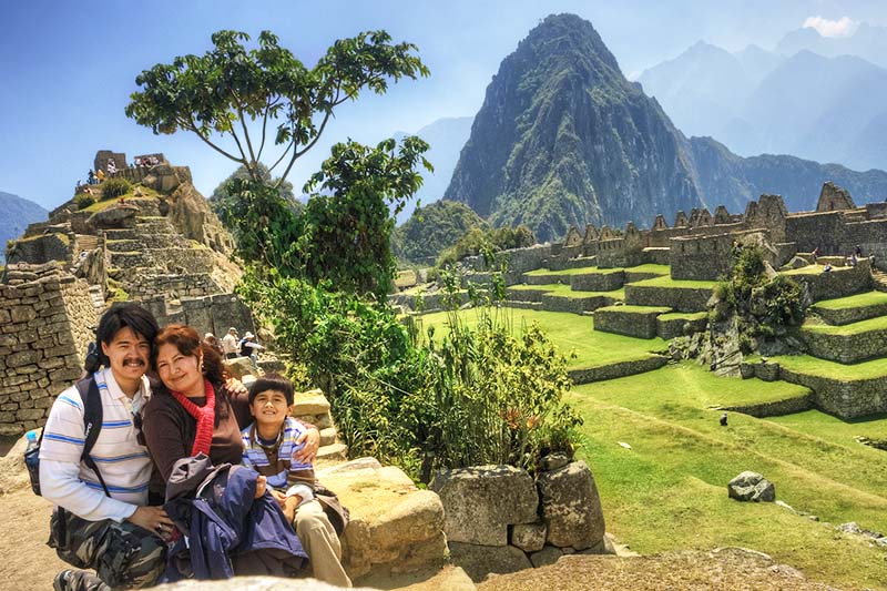 Machu Picchu pela manhã