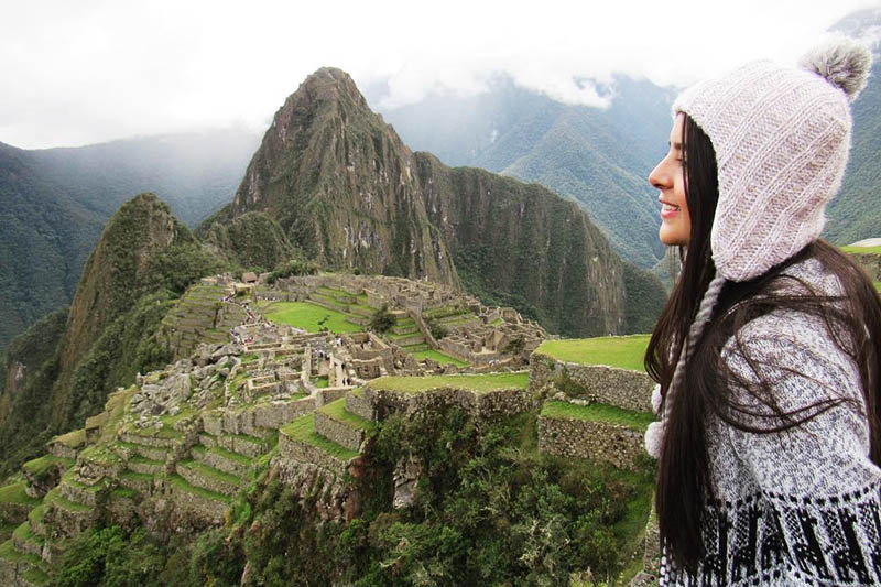 Vista panorámica de Machu Picchu