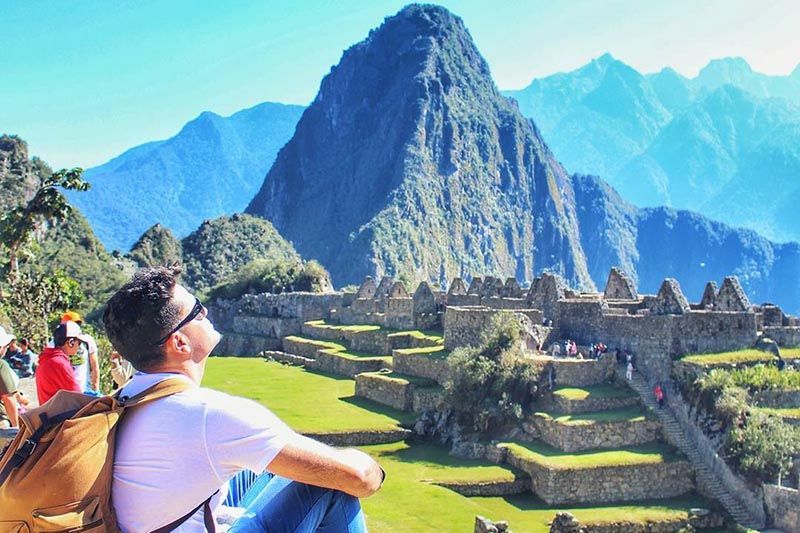 Montaña Waynapicchu en temporada seca