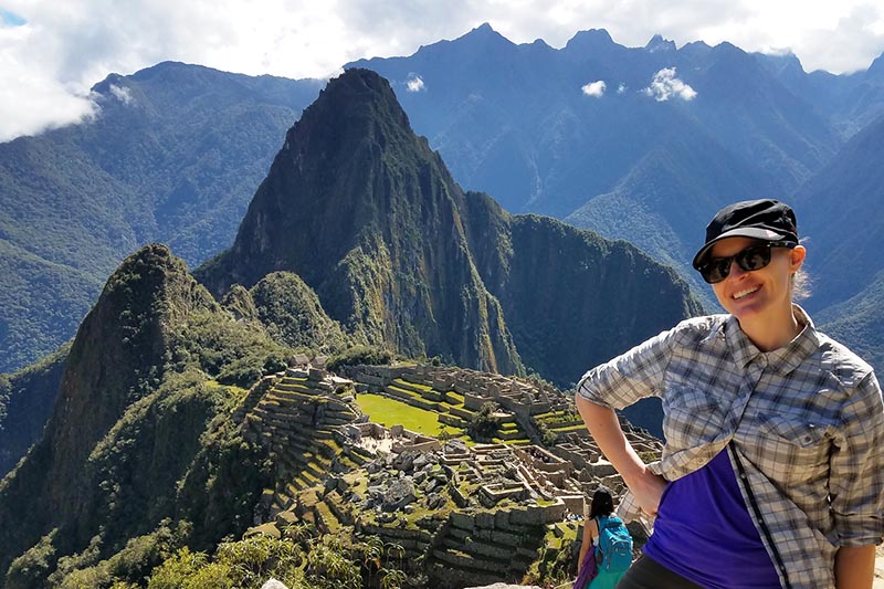 Machu Picchu Vista de Machu Picchu la nueva maravilal del mundo
