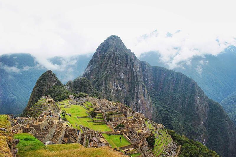 Ansicht von Machu Picchu