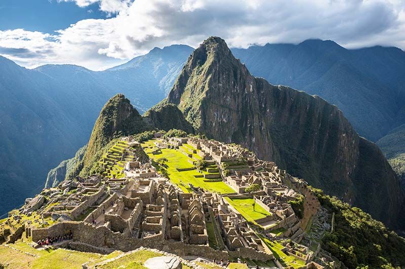 Vista di Machu Picchu