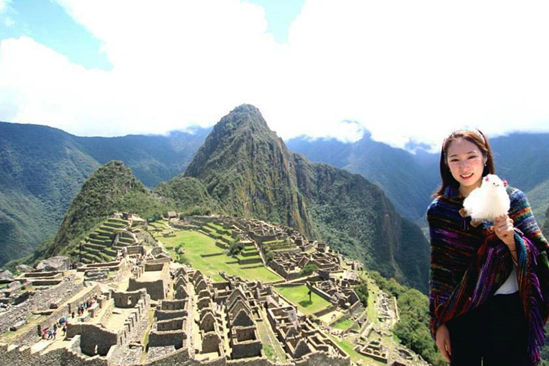 Vista de Machu Picchu