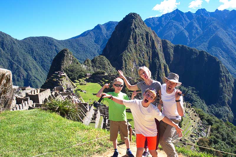 Machu Picchu en la temporada alta