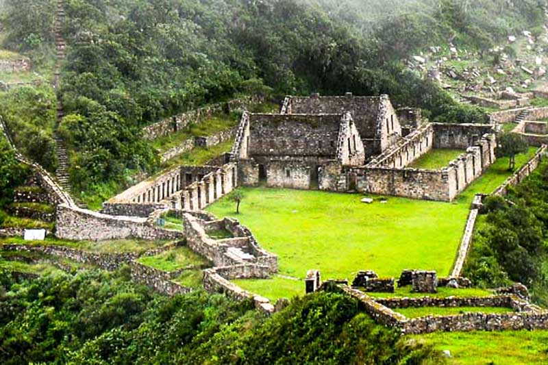 Choquequirao verlor Stadt