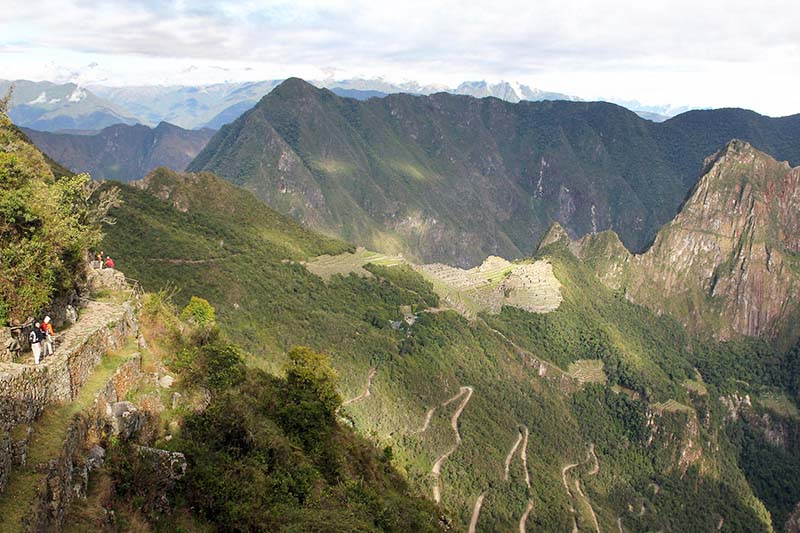 Vista del Machu Picchu desde el Intipunku