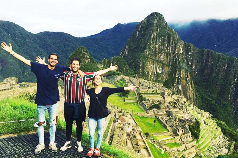 Machu Picchu visitada por turistas todo el mundo