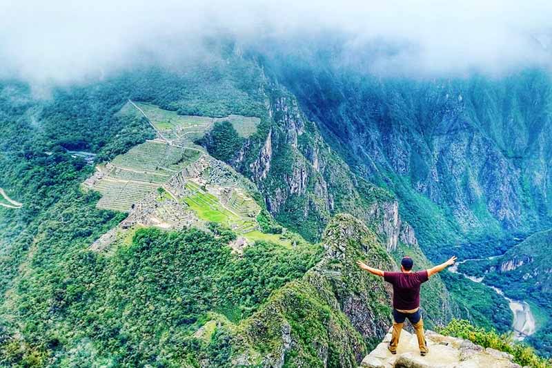 Cima de la montaña Huayna Picchu