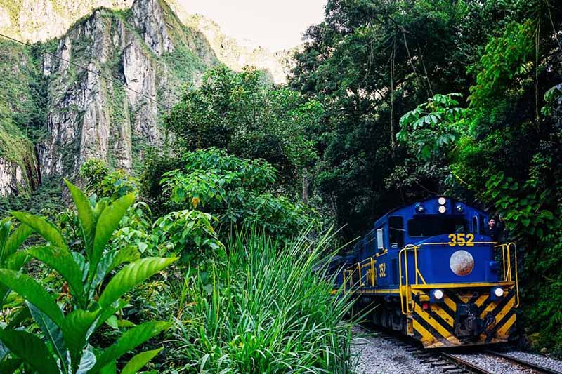 Boleto de Tren Tren hacia Machu Picchu
