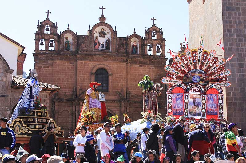 Santos en el Corpus Christis