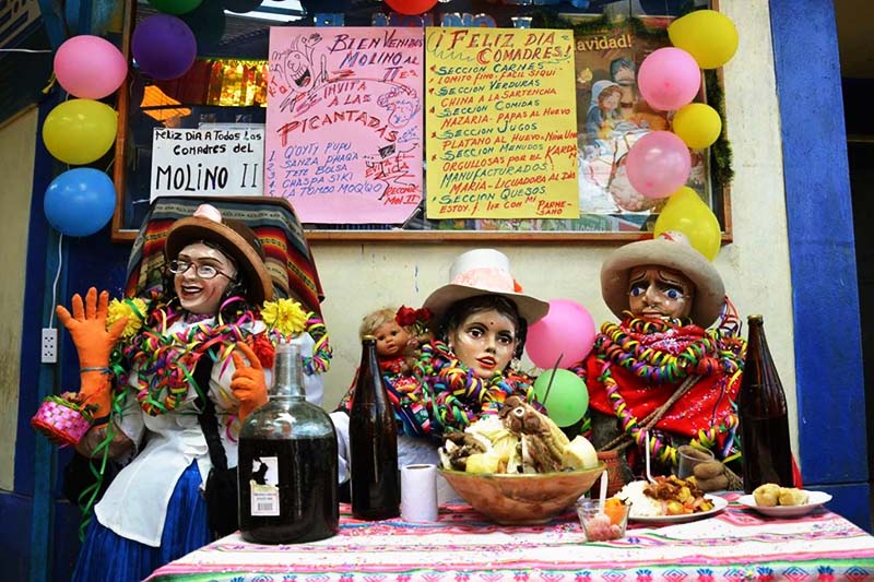 Día de las comadres y compadres en el Cusco