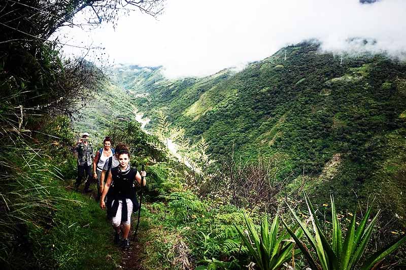 Recorrido del Inca Jungle