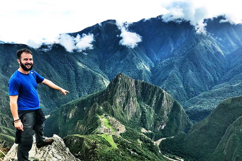 Aventura de fotografía en la montaña Machu Picchu