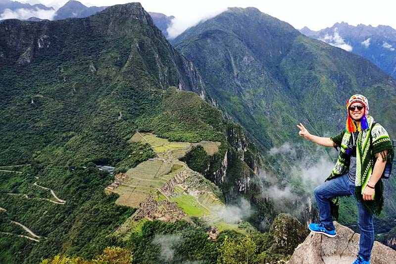 Cima de la montaña Huayna Picchu