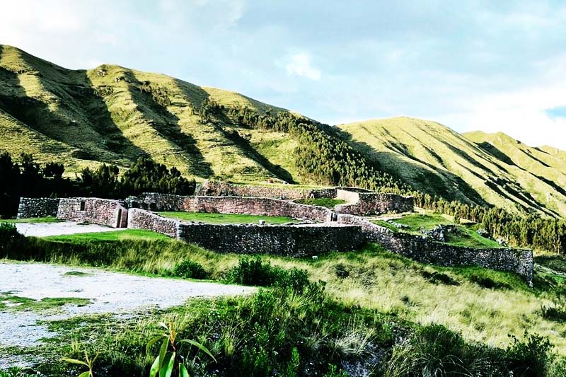 Vista de la fortaleza arqueológica de Pukapukara