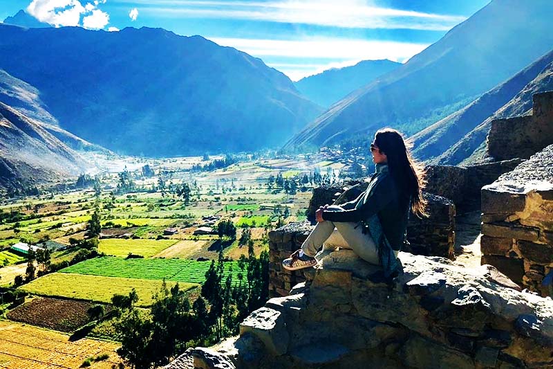 Vista del Valle Sagrado de los incas