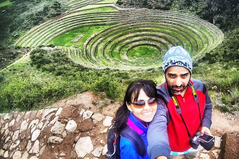 Pareja de esposos en Moray