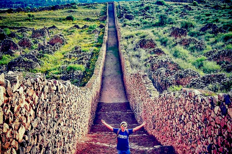 Streets of the pre-Inca city of Piquillacta