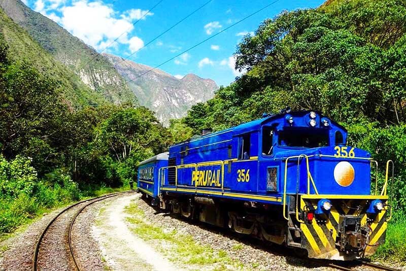 Trem para Machu Picchu