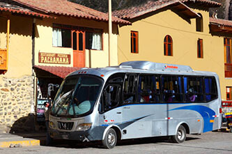 Bus nach Ollantaytambo