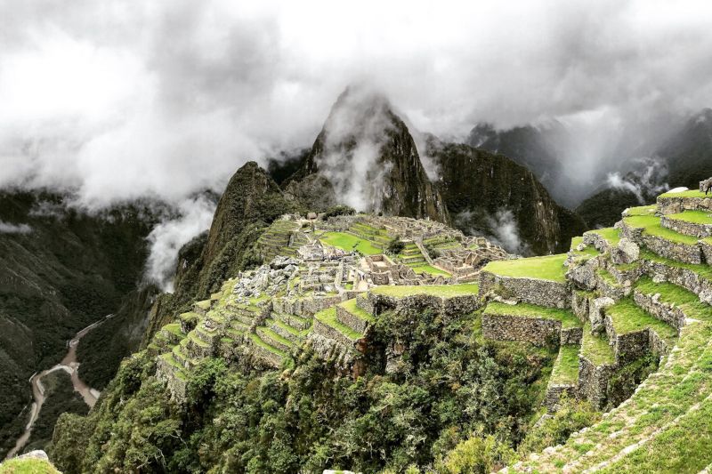 Vista de  Machu Picchu