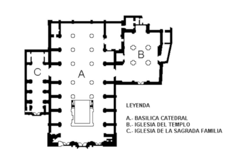 Mapa interior Catedral