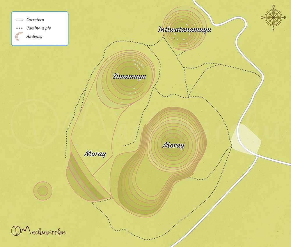 Mapa de Moray Mapa de Moray