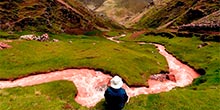 El río rojo en Cusco