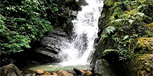 Cascadas Allcamayo en Machu Picchu pueblo