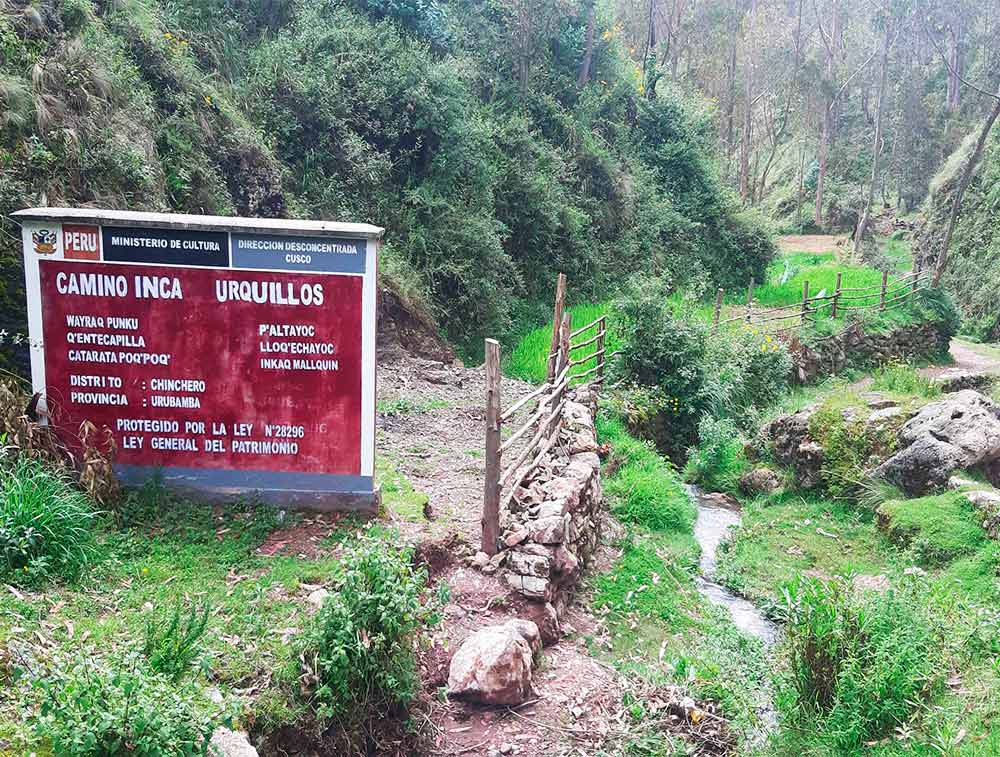 Camino Inca Chinchero - Urquillos