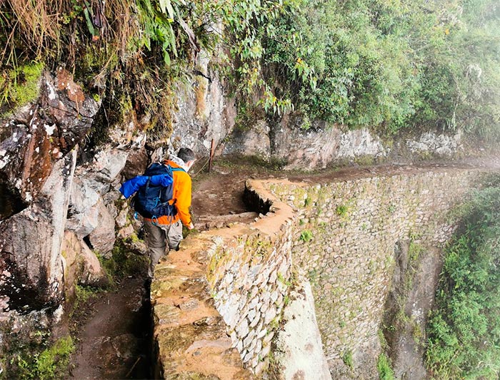 Puente inca de Machu Picchu