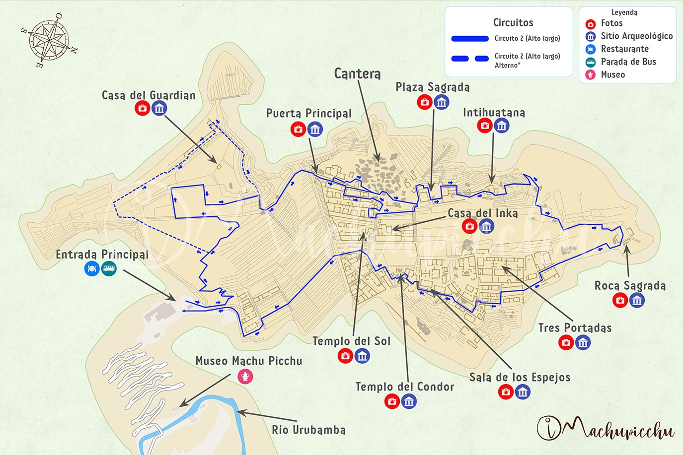 Route Machu Picchu